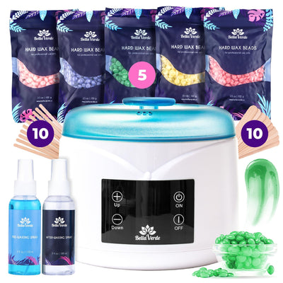 Kit d'Épilation Complet Chauffe-Cire Professionnel